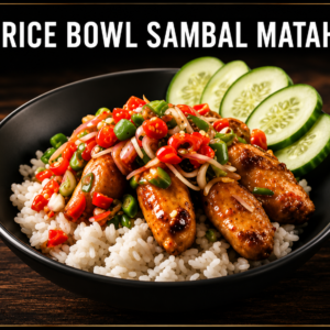 Rice Bowl Sambal Matah