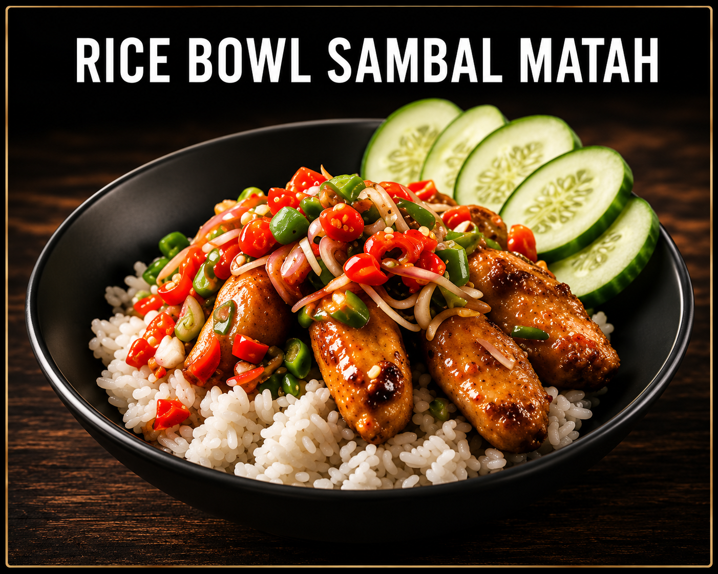 Rice Bowl Sambal Matah